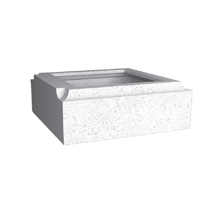 Основание тумбы балюстрады AOT12-1-K