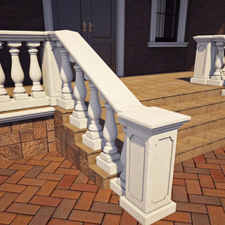 Основания балюстрады